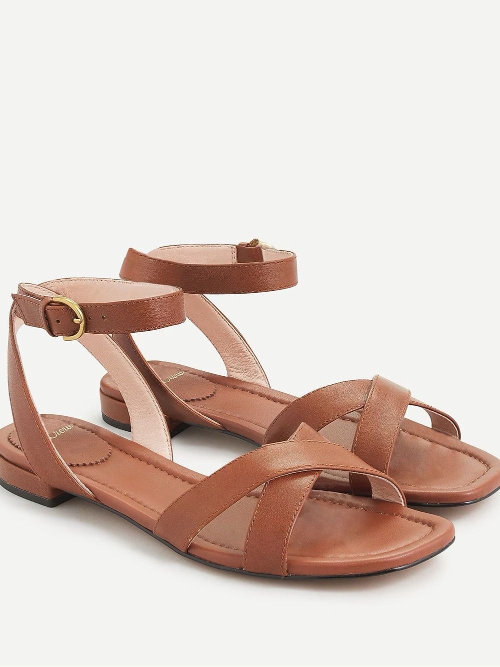 J.Crew Abbie Cross Strap Sandal | Size 9 | BRAND NEW - Picture 14 of 14
